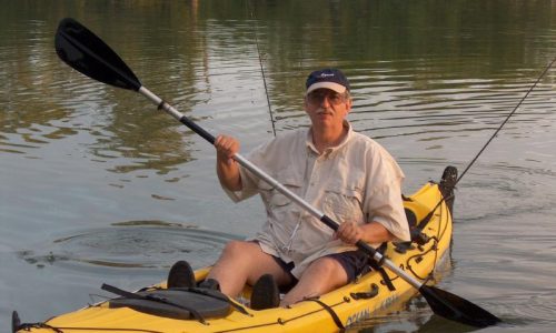 Fishing in Kayak